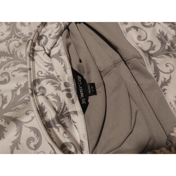 Seg'ments Luxe Skirt Skort Short Grey White Size Large Activewear Segments‎ - Picture 6 of 7